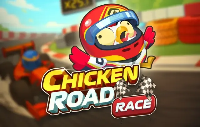 Chicken Road Race, la poule casquée sur un circuit de course